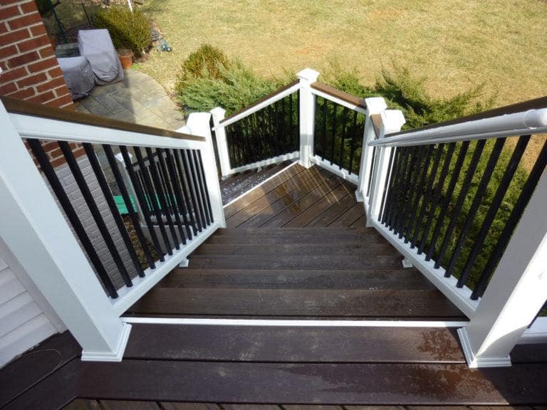 New Deck with Stairs